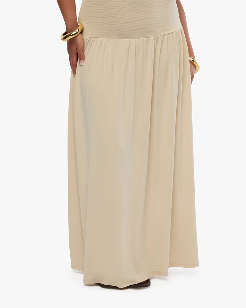 One Shoulder Maxi Dress
