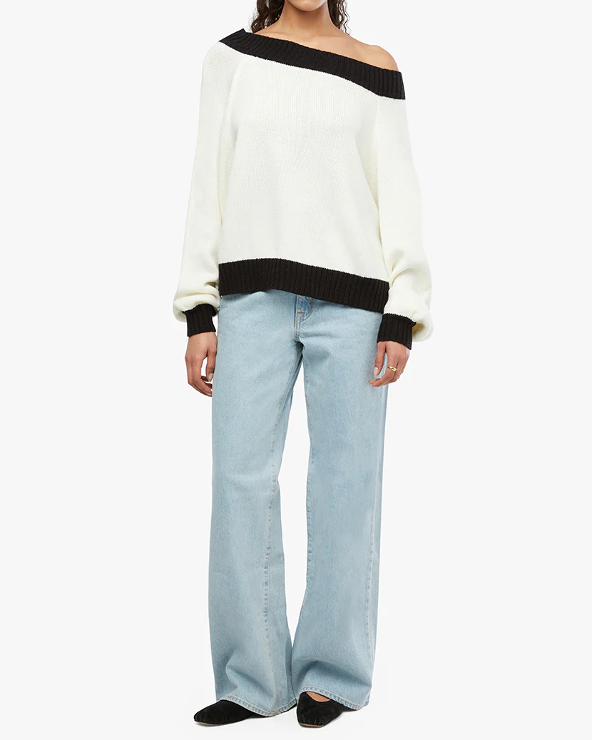 Off Shoulder Sweater