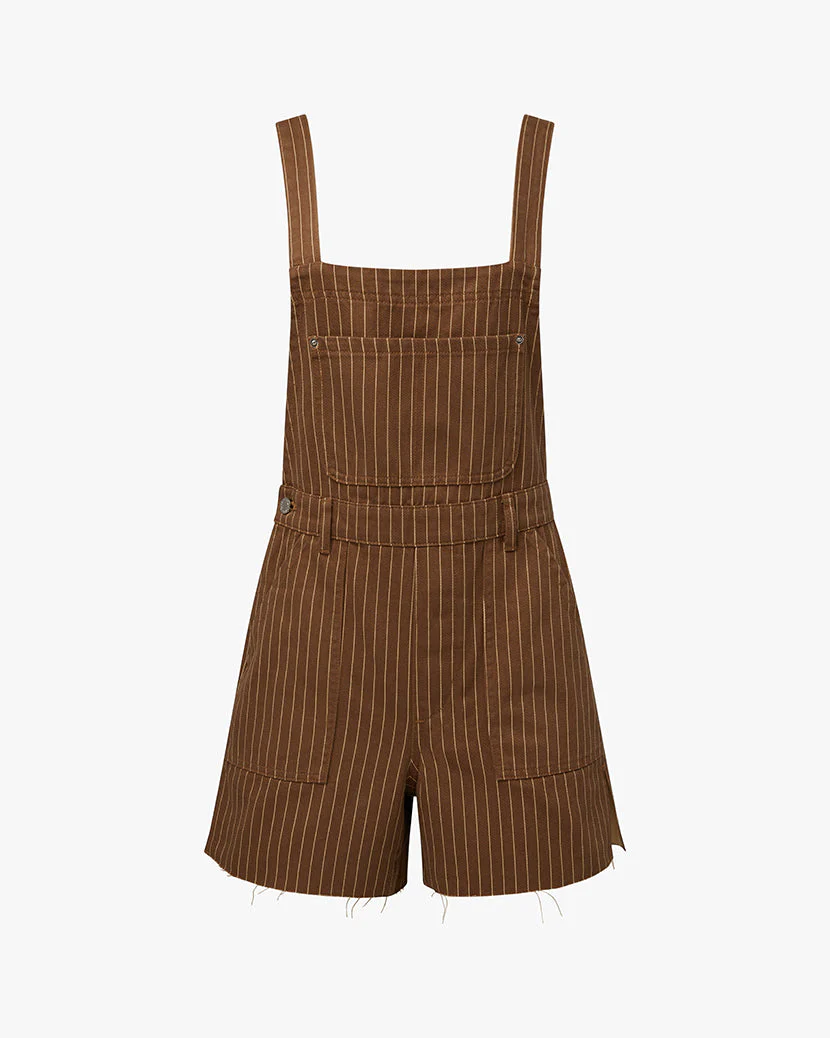 Slit Overall Short