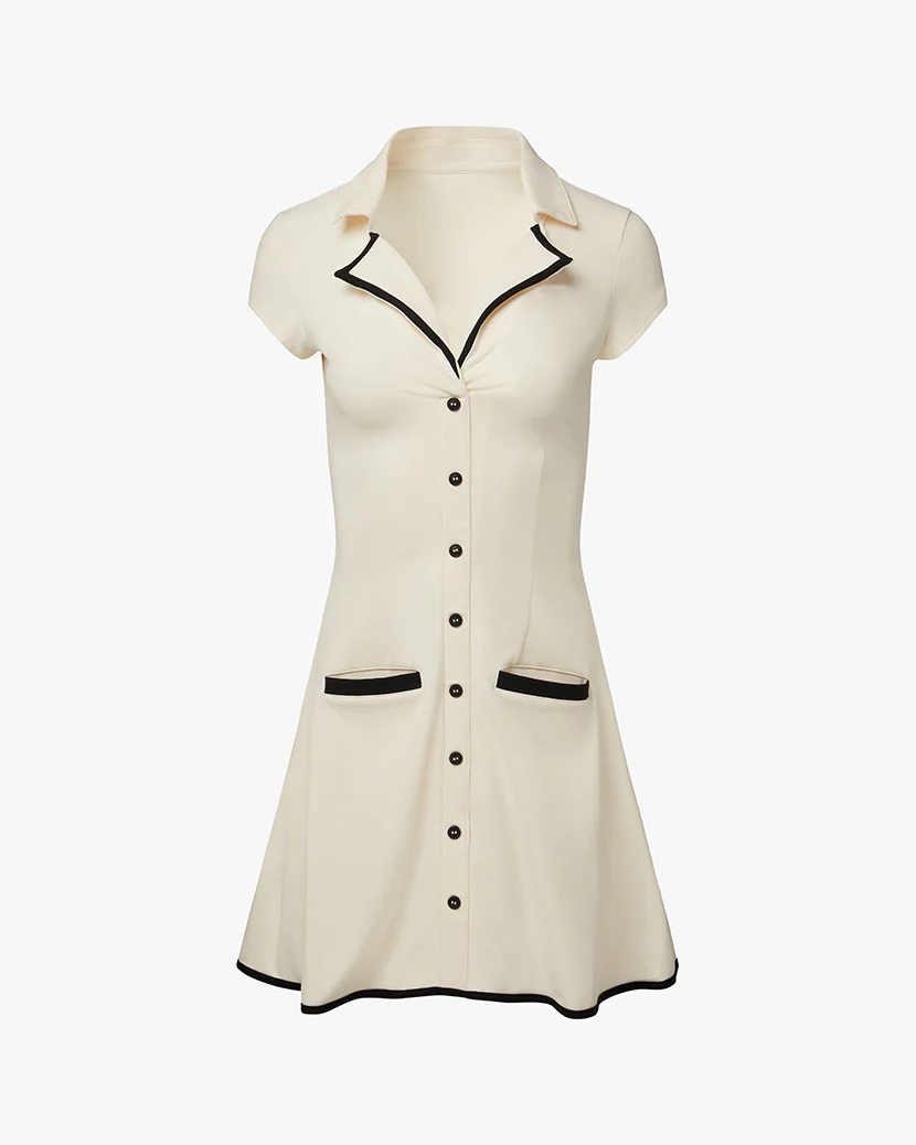 Collared Mini Dress