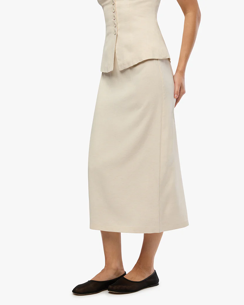 A-line Midi Skirt