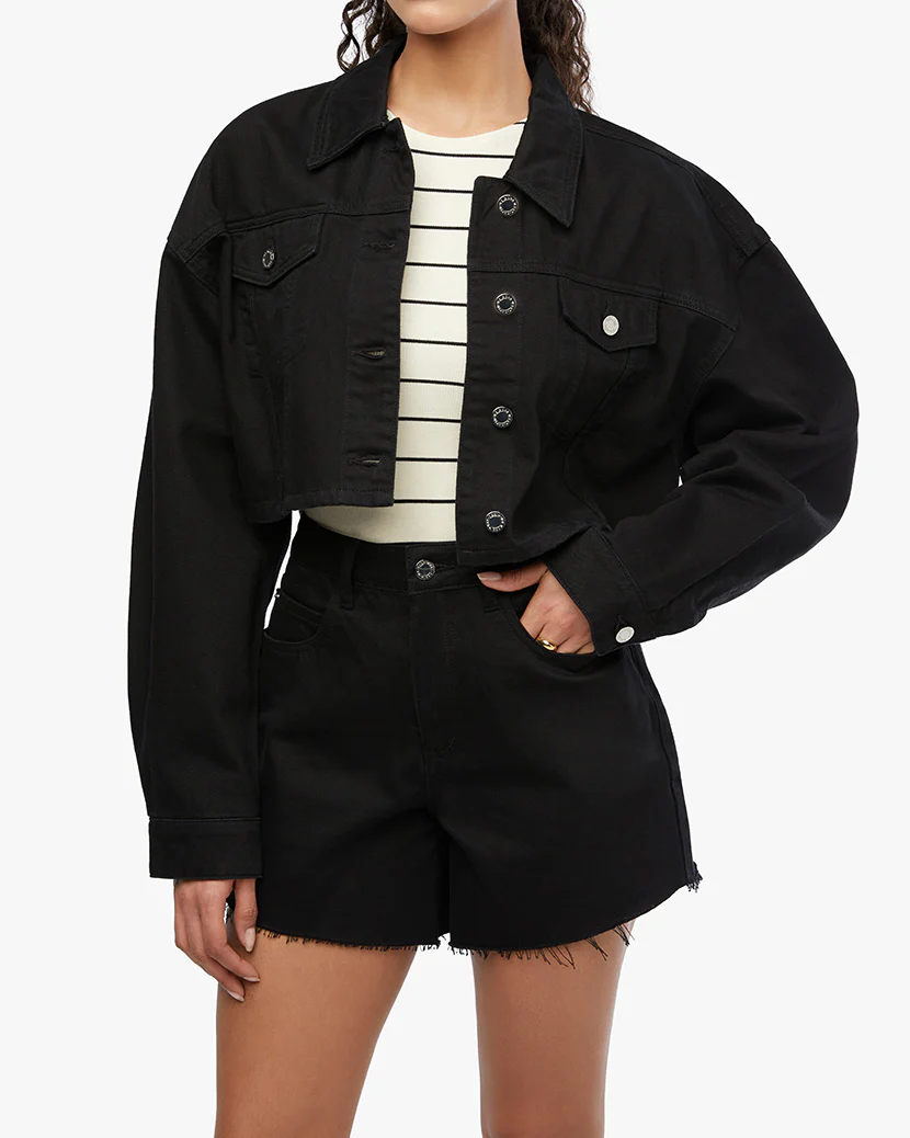 Cropped Denim Jacket