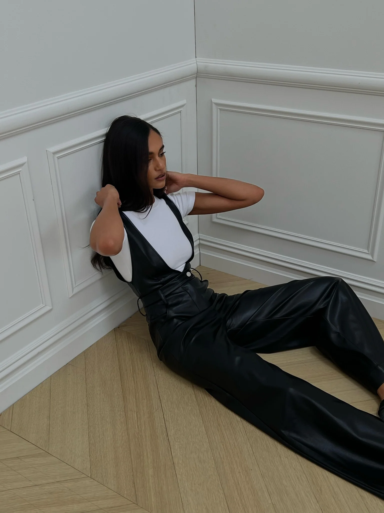 Deep V Flare Overall