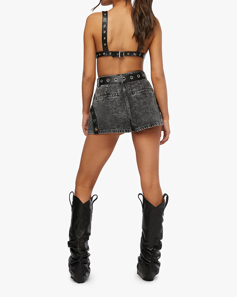 Grommet Detail Short