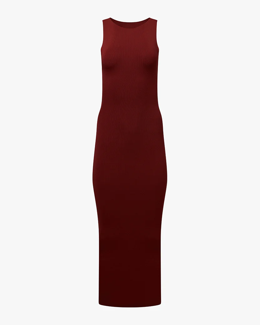 Flutter Muscle Tank Maxi Dress