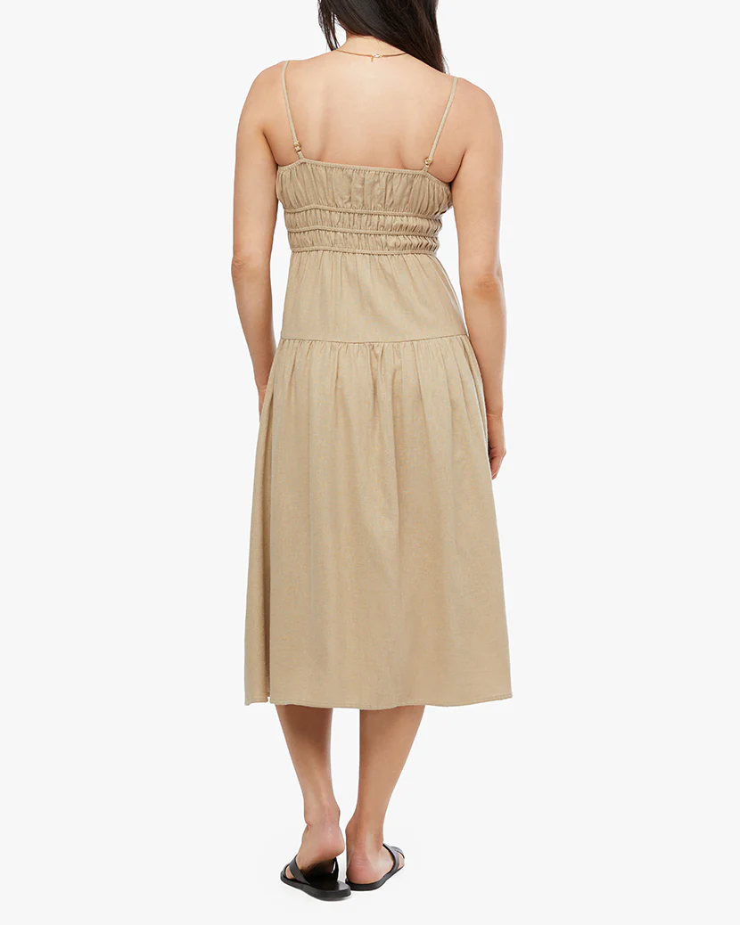 Scrunchie Midi Dress