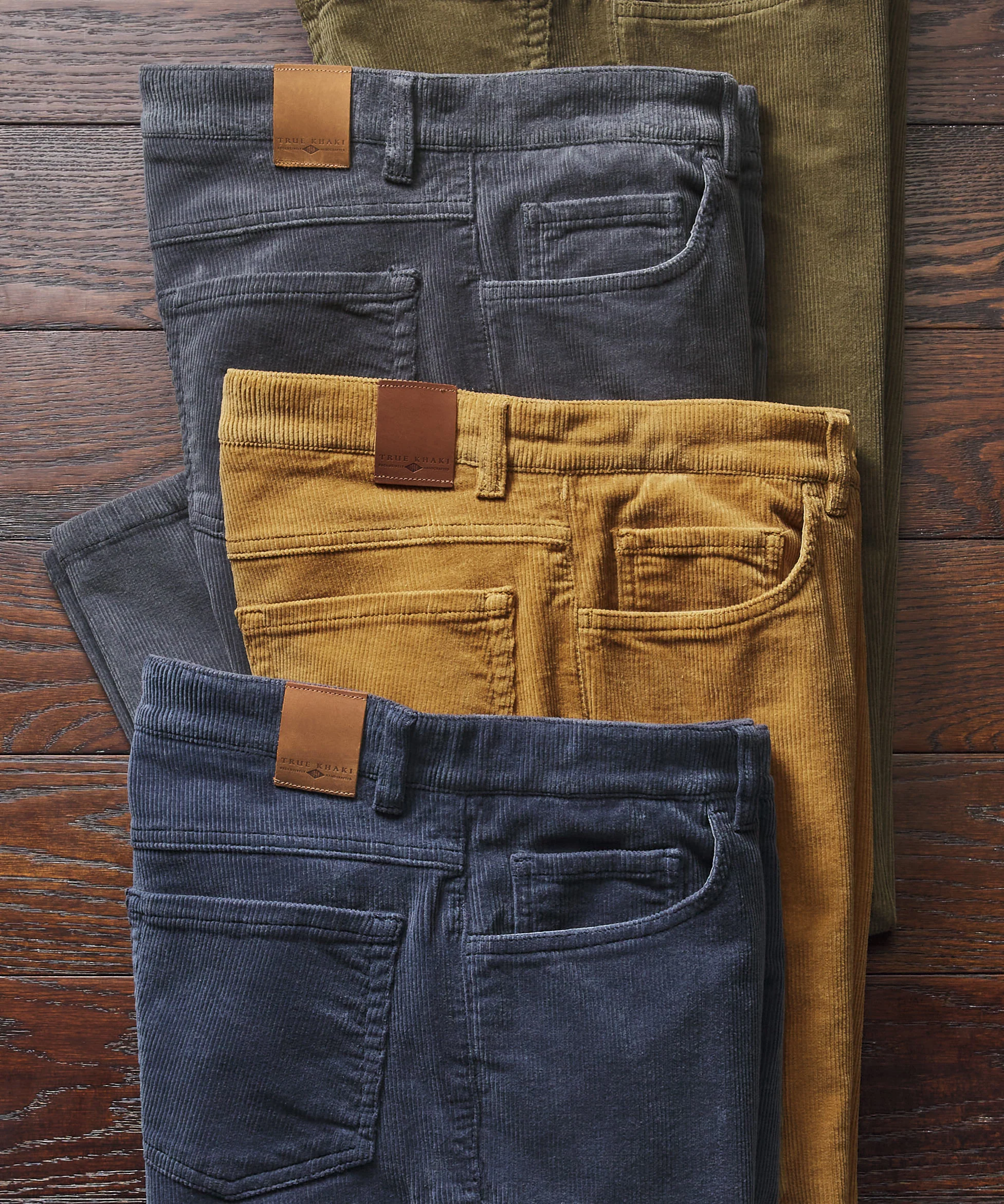 Stretch Cord Five-Pocket Pant