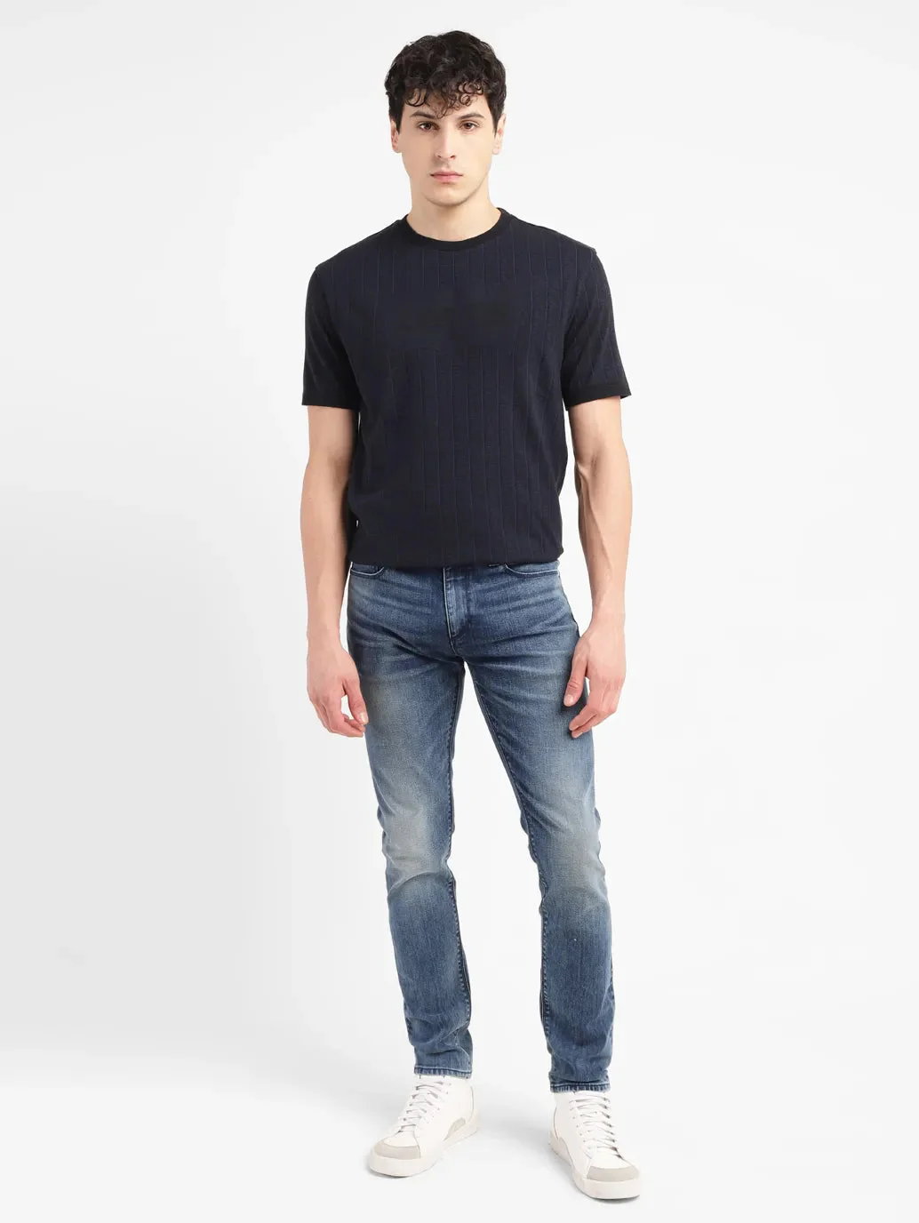 Men's 512 Mid Indigo Slim Tapered Fit Jeans