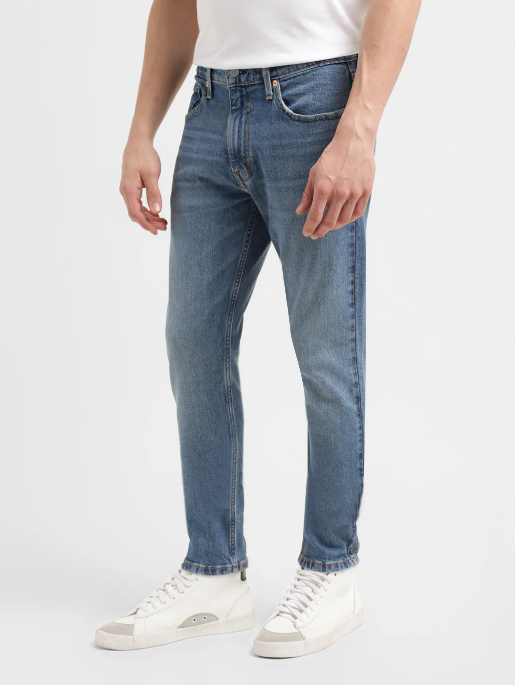 Men's 512 Blue Slim Tapered Fit Jeans