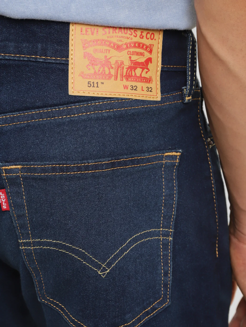 Men's 511 Blue Slim Fit Jeans