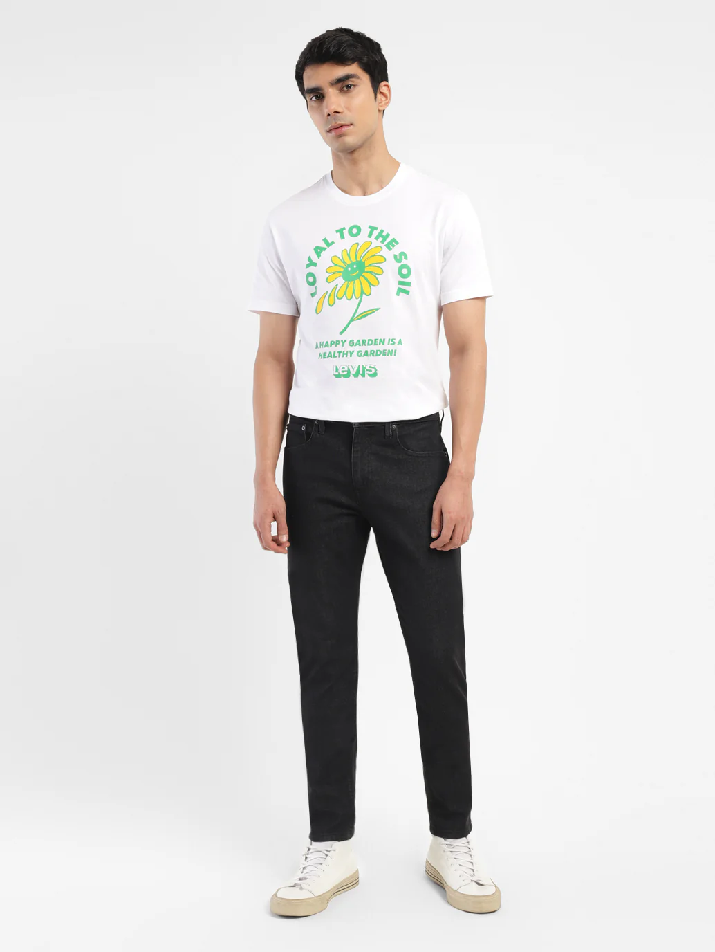 Men's 512 Black Slim Tapered Fit Jeans