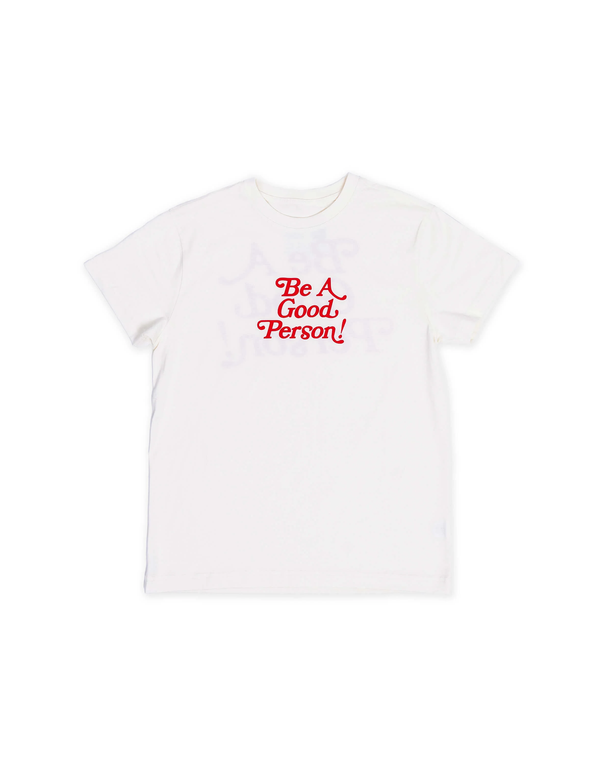 Exclamation T-Shirt - Cream/Red