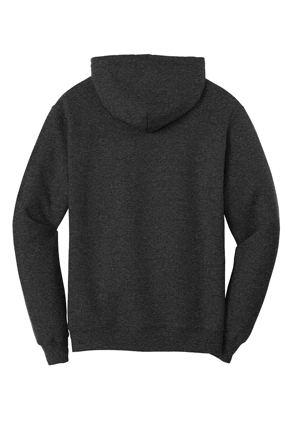 Port & Company Mens Core Pill Resistant Fleece Hooded Sweatshirt Hoodie - Heather Black
