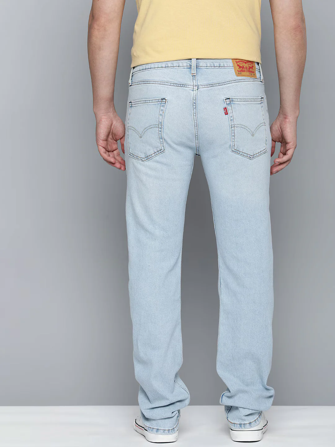 Men's 513 Blue Slim Straight Fit Jeans