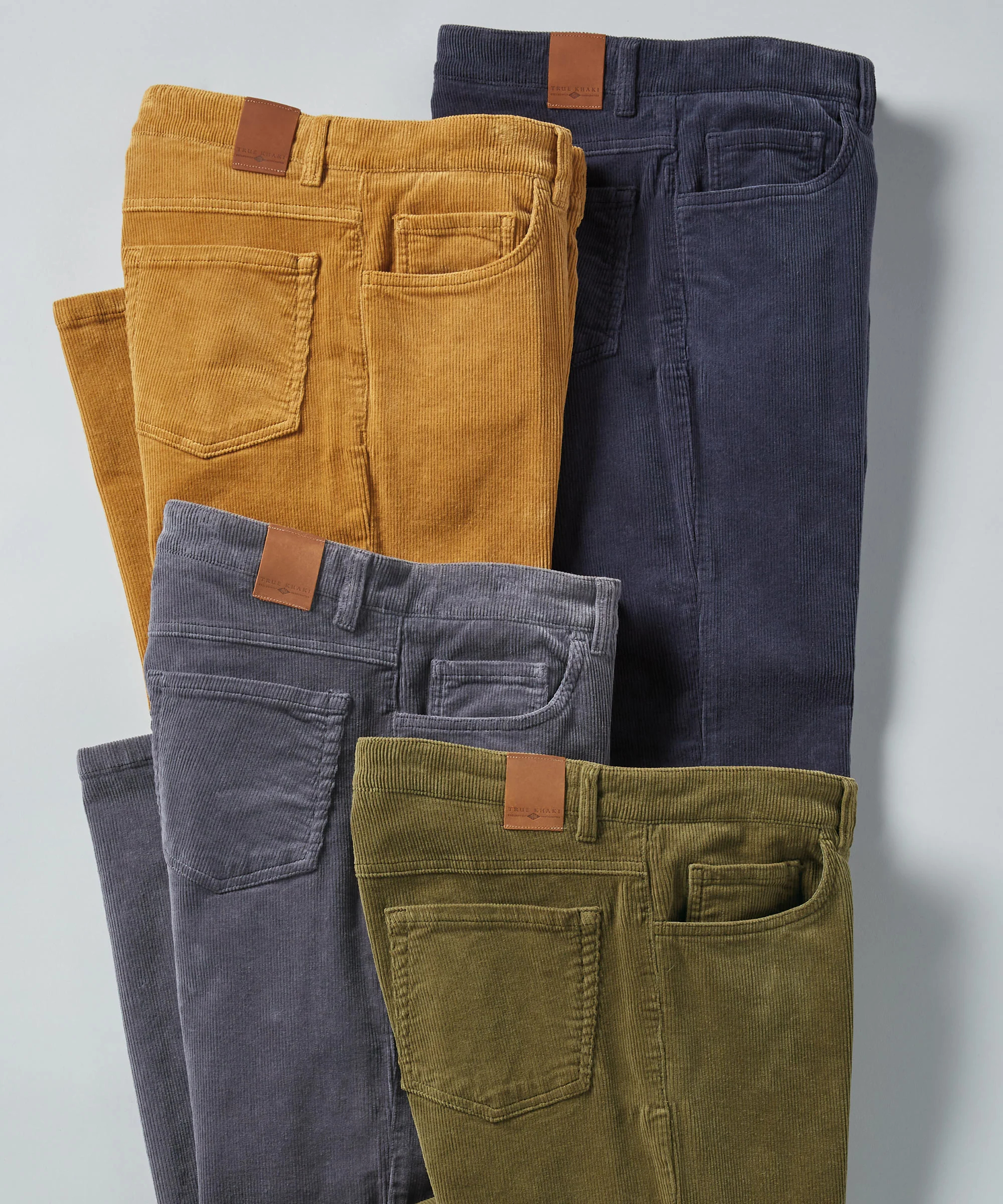 Stretch Cord Five-Pocket Pant