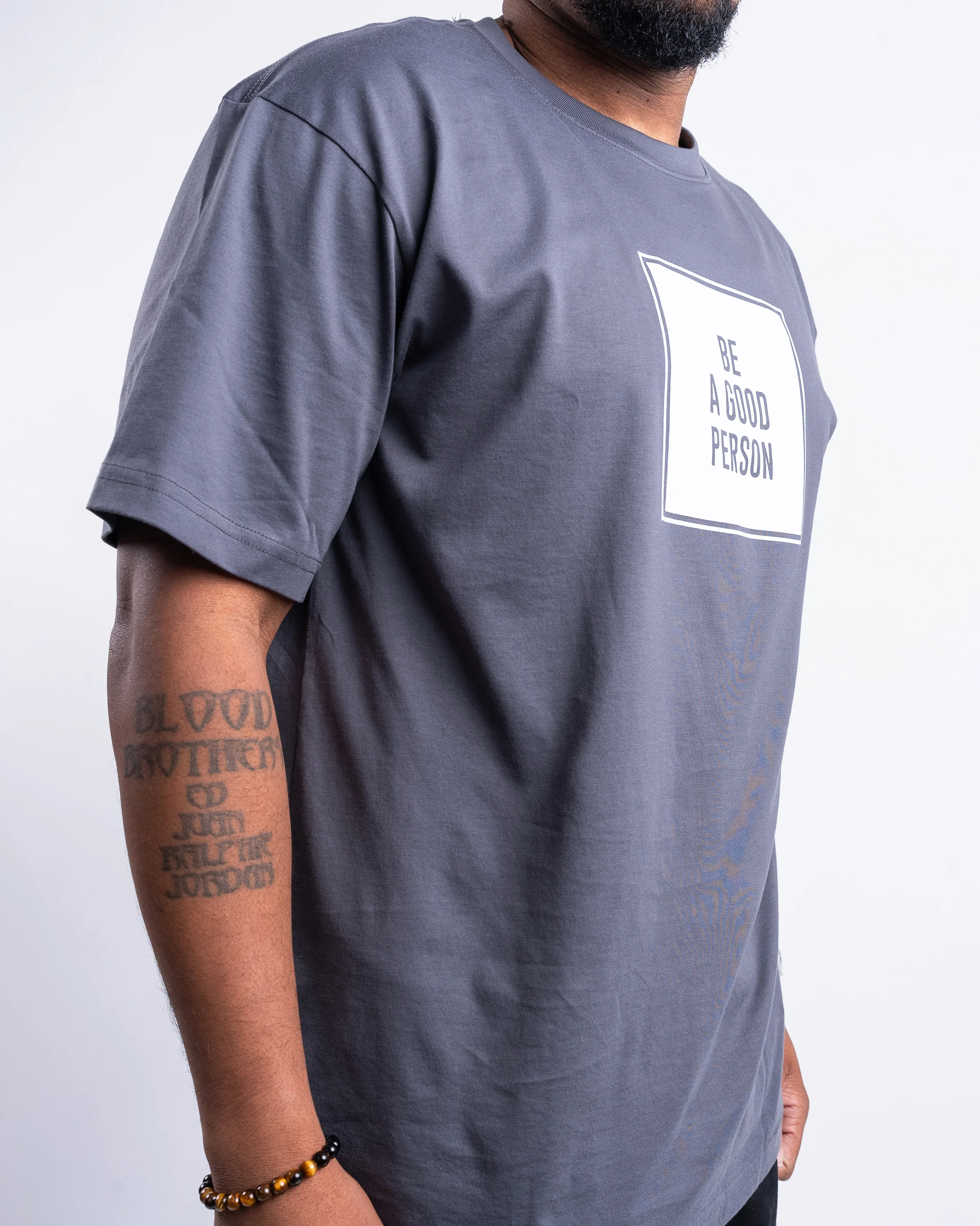 Box Logo T-Shirt - Slate Grey