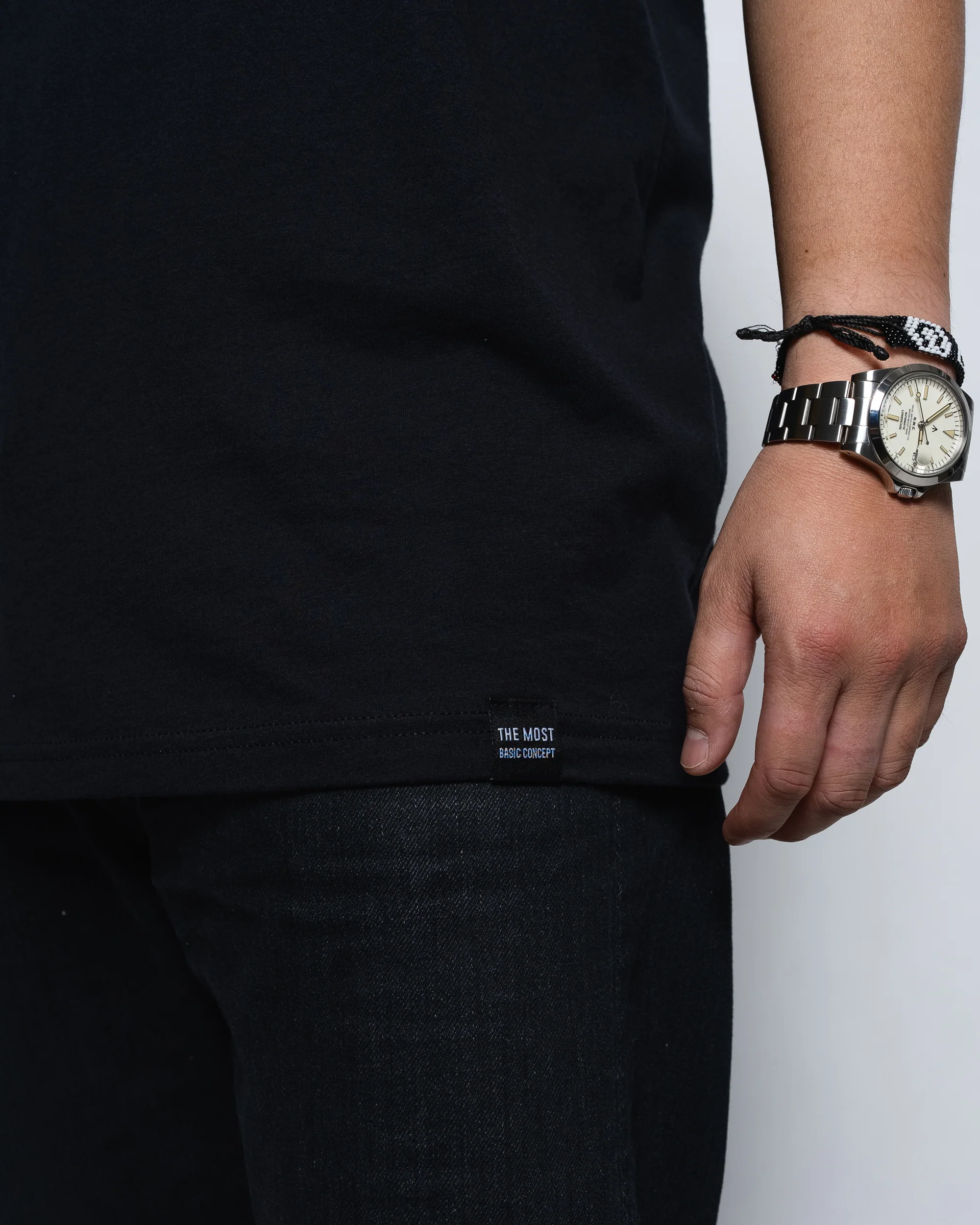 Signature Mirrored T-Shirt - Black