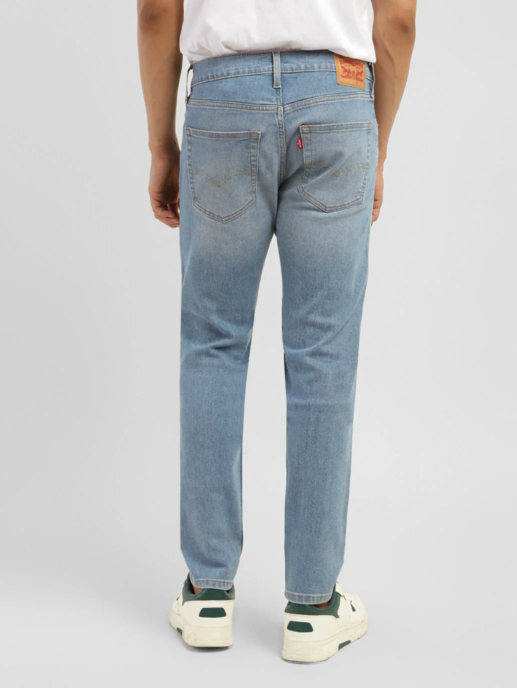 Men's 512 Light-Blue Slim Tapered Fit Jeans