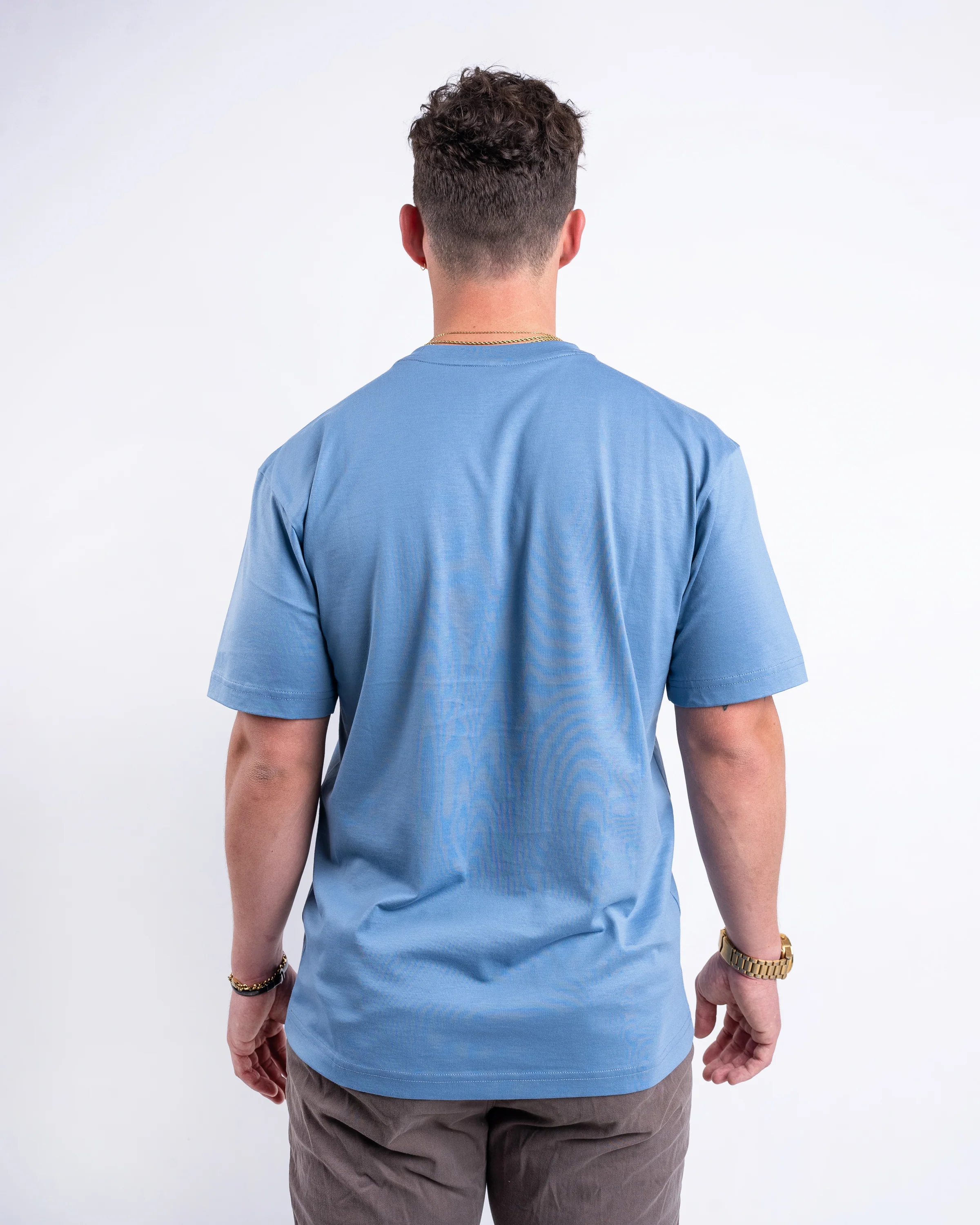 Rectangle Logo T-shirt - Cloudy Blue