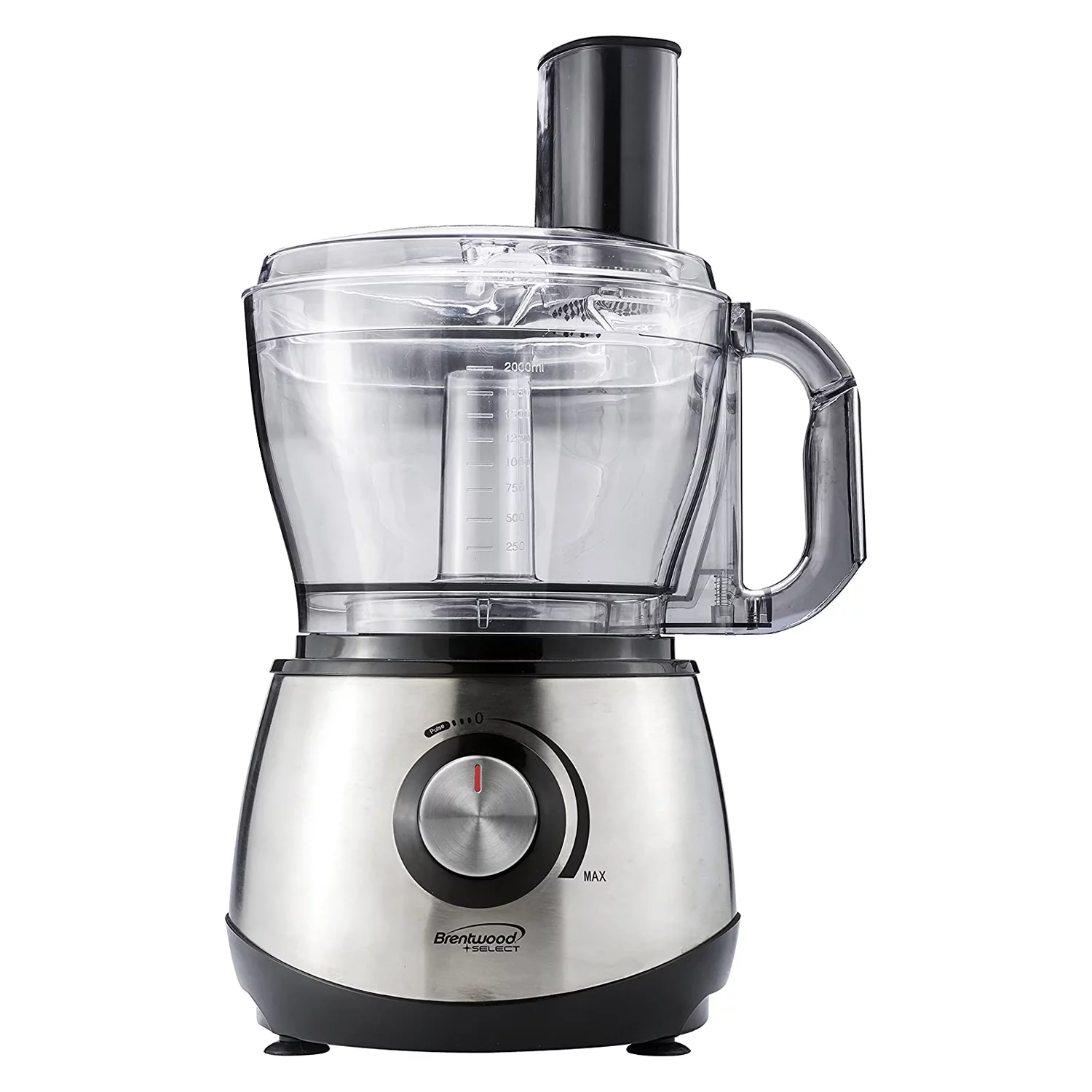 Brentwood Appliances Select FP-581 Stainless Steel Food Processor, 9-Cup