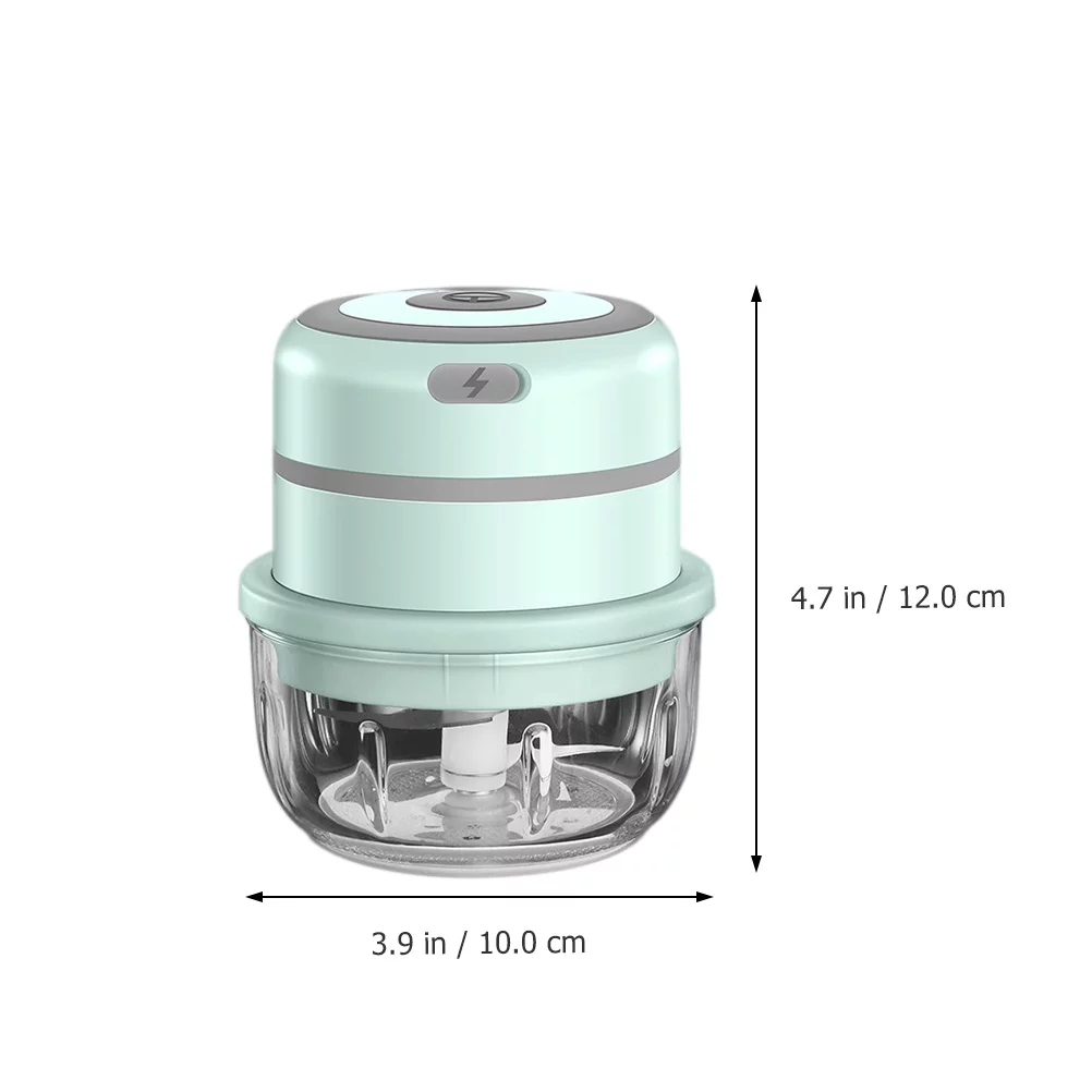 1pc Electric Meat Grinder Multifunctional Food Processor for Home Use (Green)