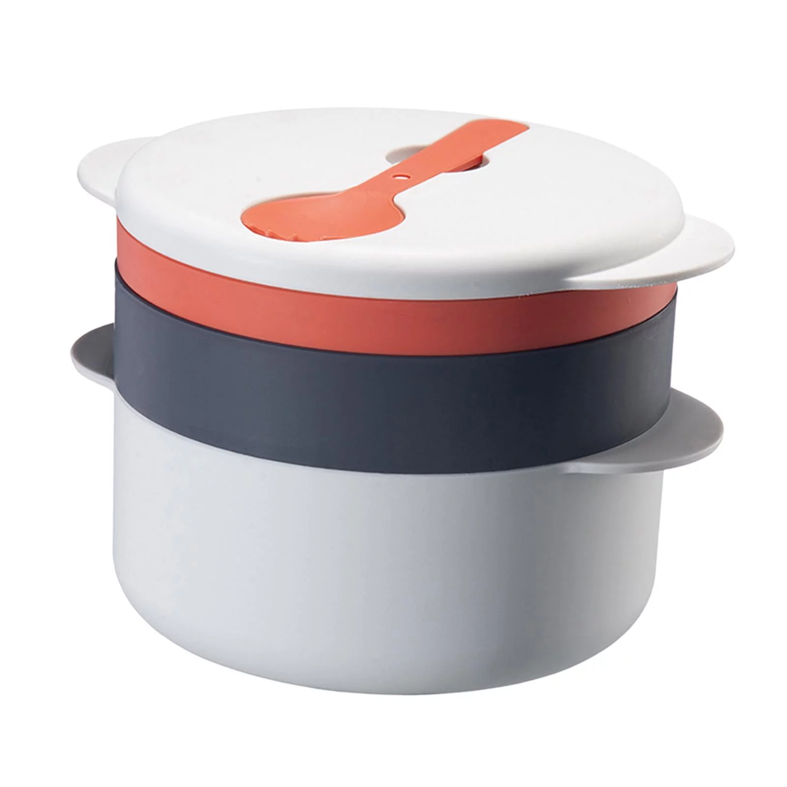 Microwave Oven Vegetable Steamer with Lid Vegetables Food Cooker Food Container