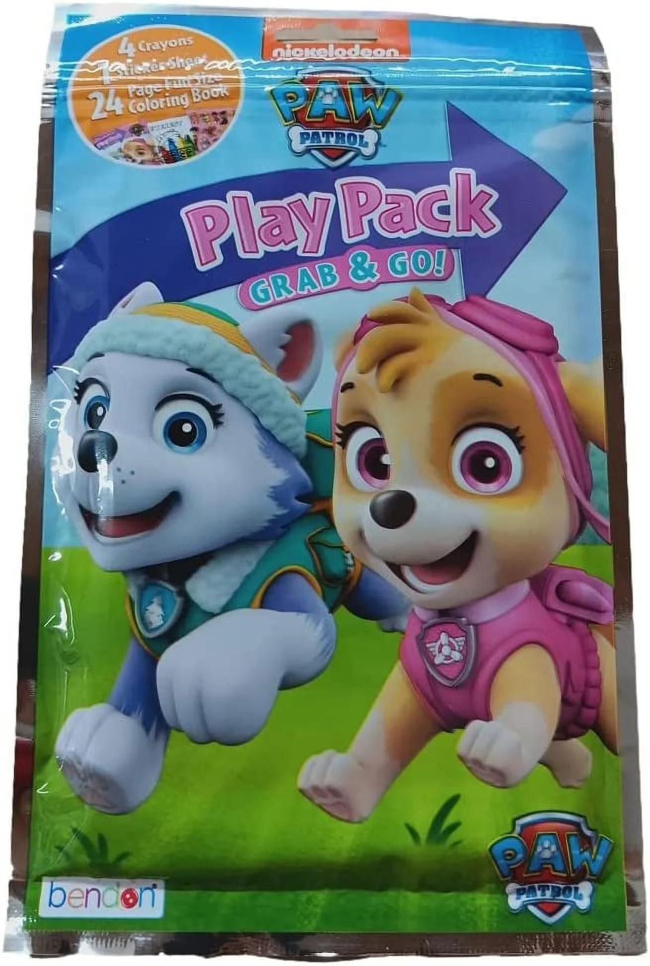 Paw Patrol Girls Grab and Go Play Pack | Party Favors | Decorations | Gifts | Party Fillers | Pack of 12