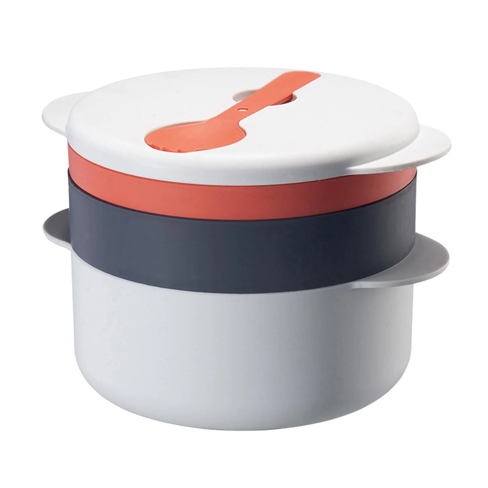 Microwave Oven Vegetable Steamer with Lid Vegetables Food Cooker Food Container