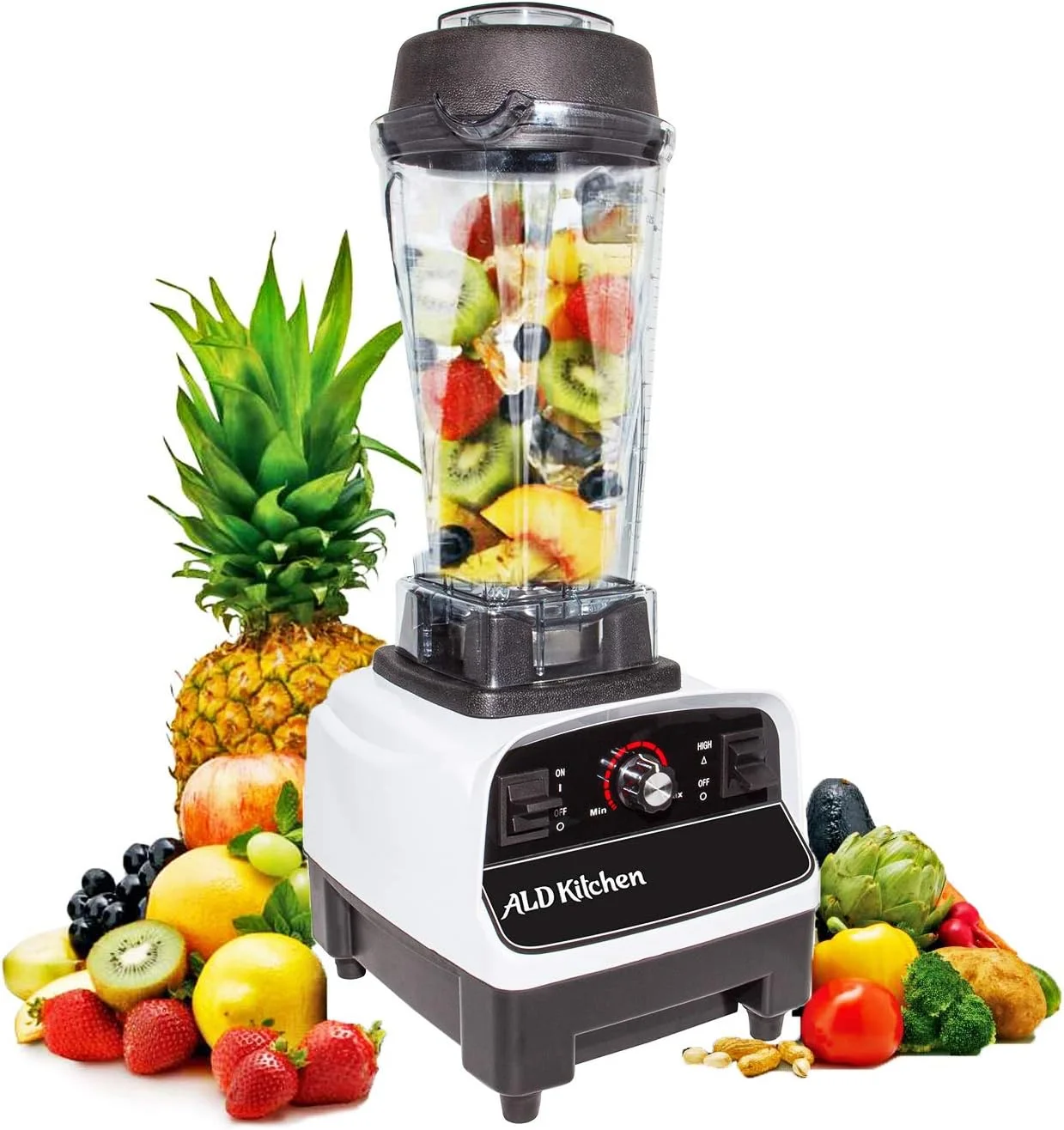 Blender | Portable Blender For Smoothies & Cocktails | Stainless Steel Blade | 110V (ALD-767)