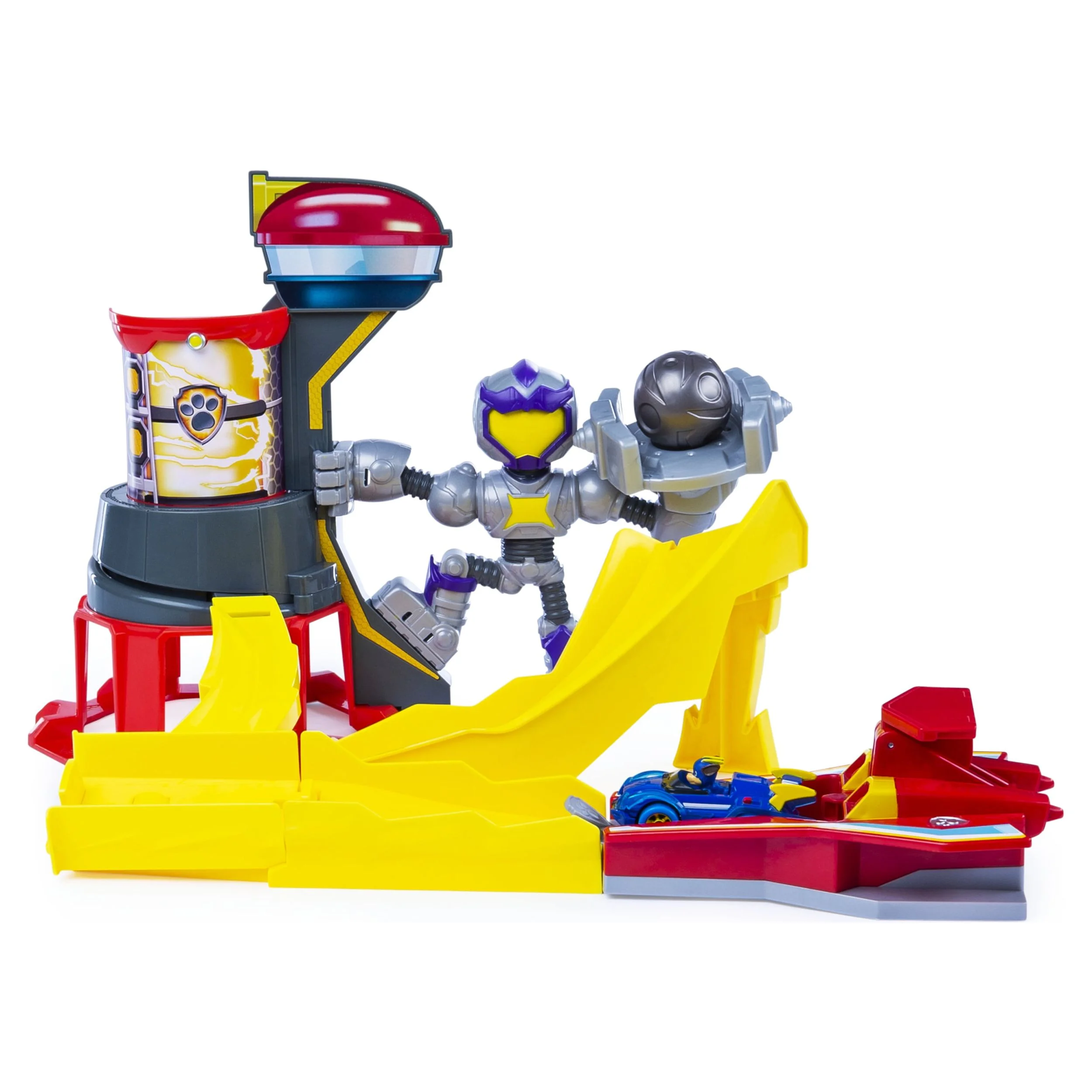 PAW Patrol, True Metal Mighty Meteor Die-Cast Track Set with Exclusive Chase Vehicle, 1:55 Scale