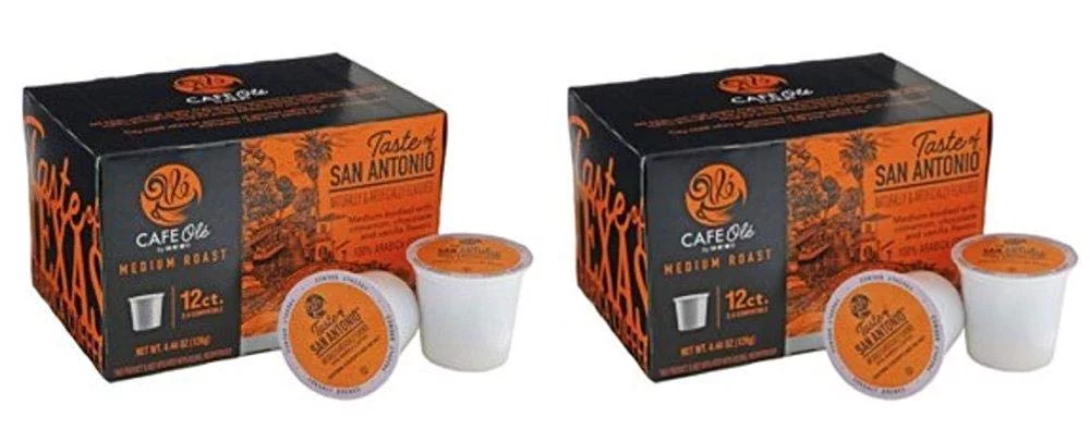 H-E-B Cafe Ole Taste of San Antonio Medium Roast Single Serve Coffee Cups 12 count(2 Pack)