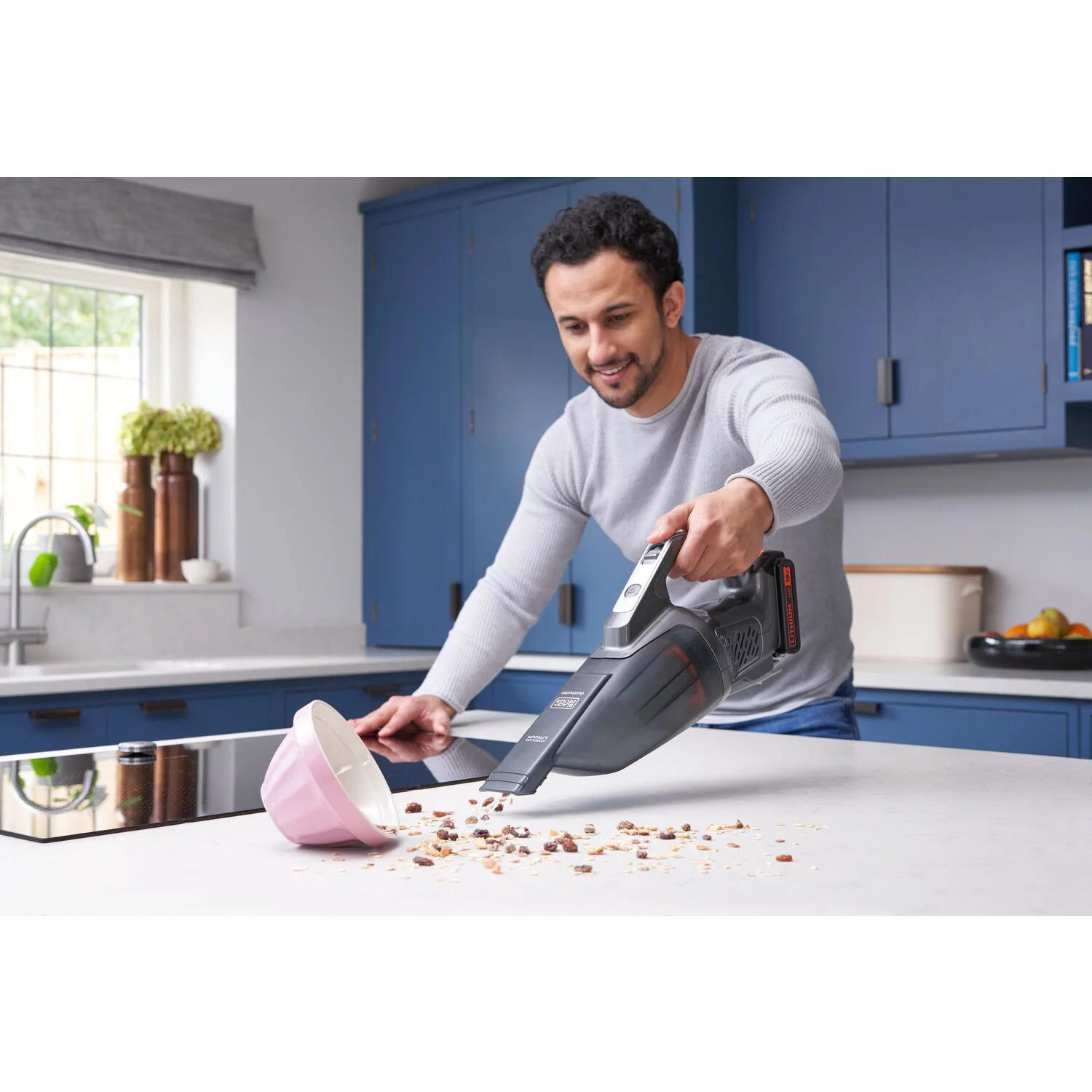 BLACKDECKER dustbuster 20V MAX POWERCONNECT Cordless Handheld Vacuum, BCHV001C1