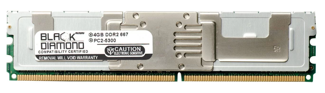 4GB RAM Memory for SGI Altix XE240 240pin PC2-5300 DDR2 FBDIMM 667MHz Black Diamond Memory Module Upgrade