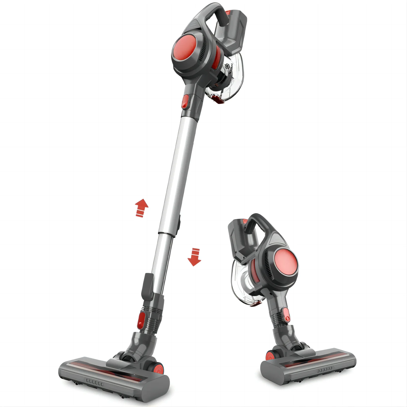 MOOSOO Cordless Stick Vacuum 20kPa for Carpet, Hard Floors and Pet Hair