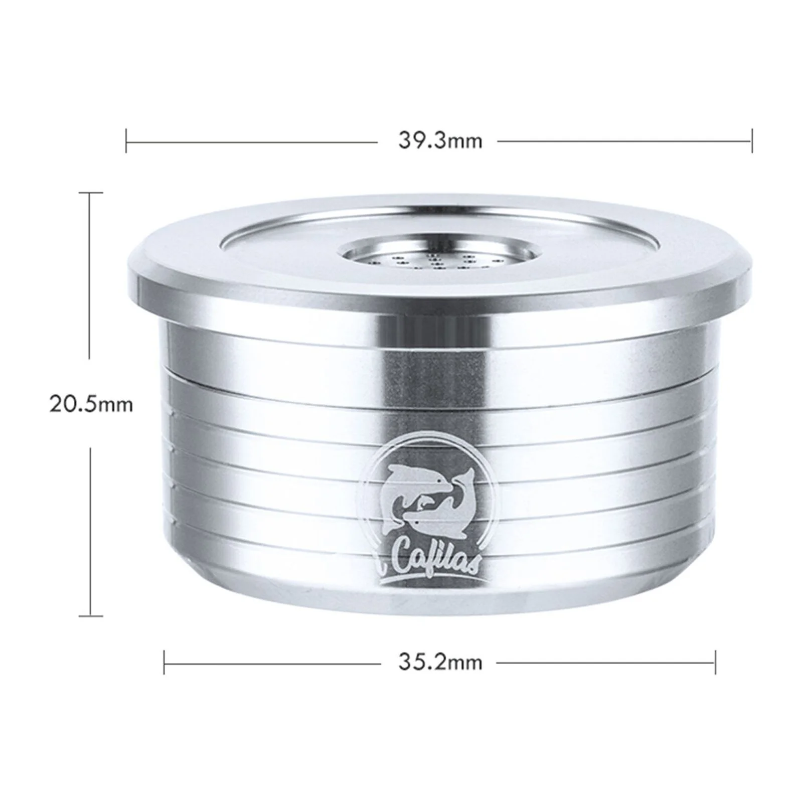 Stainless Steel Reusable Coffee Capsules Reusable Coffee Capsule Cup Filter Compatible with Delta Q