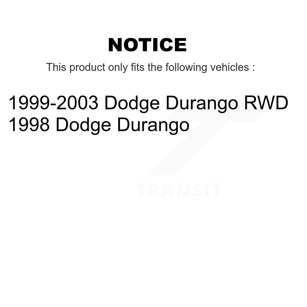 Front Rear Suspension Sway Stabilizer Bar Link Kit For Dodge Durango KTR-102018