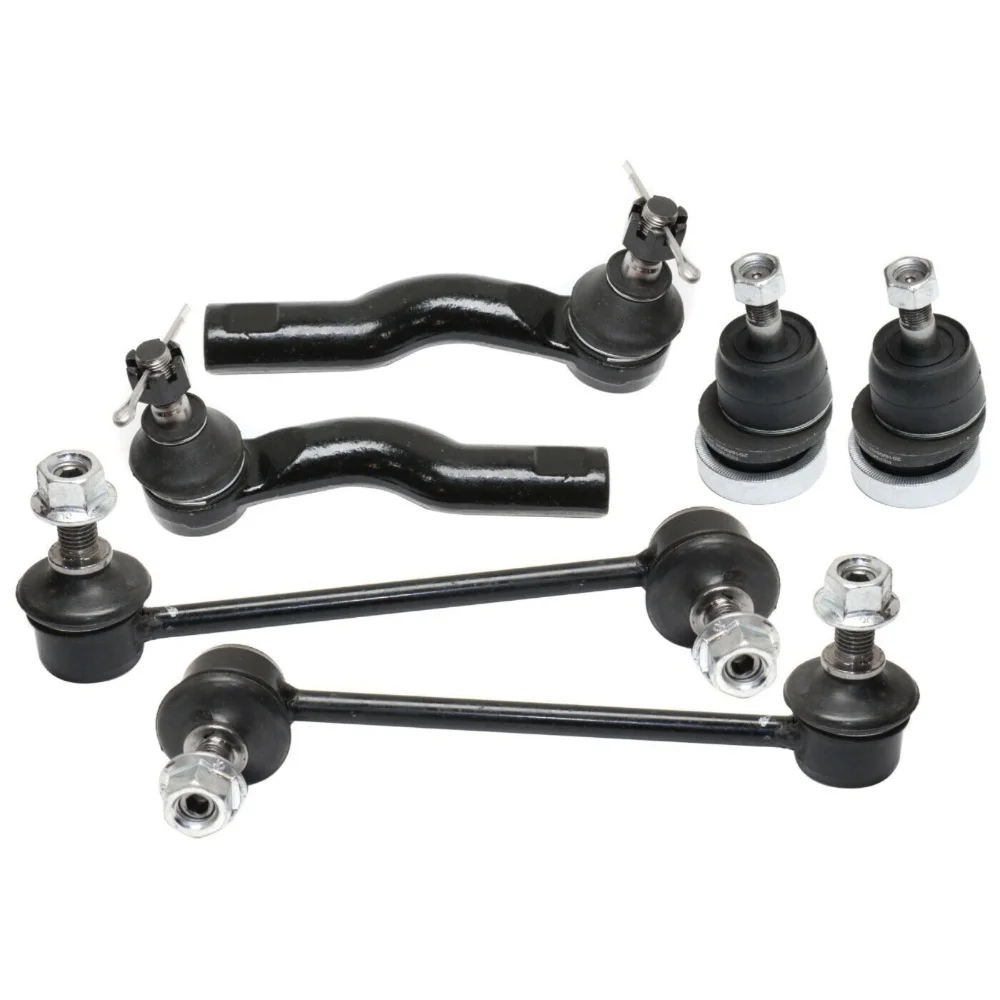 Teledu Tie Rod End Kit For 2006-2009 Ford Fusion Front Left and Right 6pc