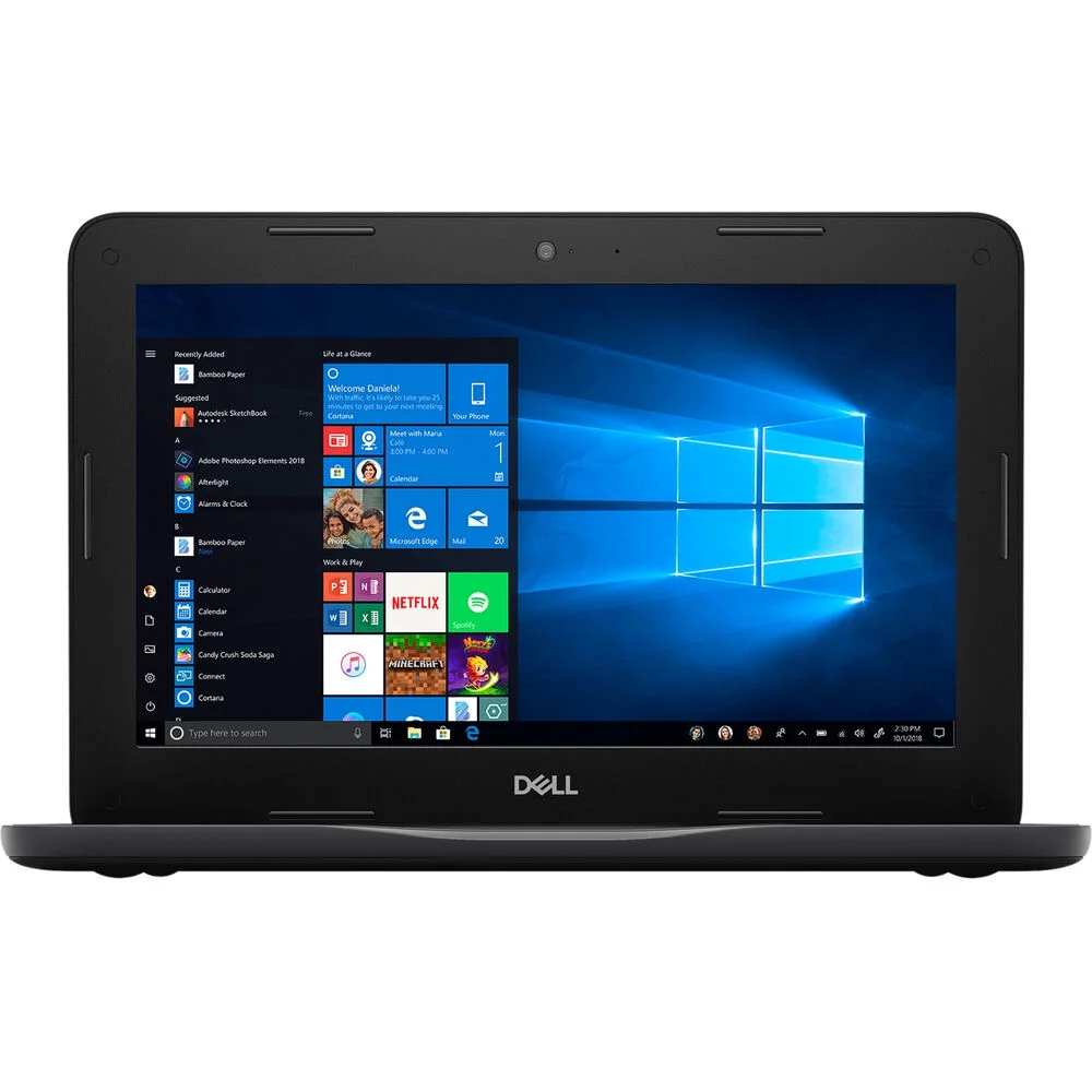 Dell latitude 3190 Celeron N4100 - RAM 4GB- 128GB Storage - 1.10GHz 11.6" Non Touch (Scratches & Dents)