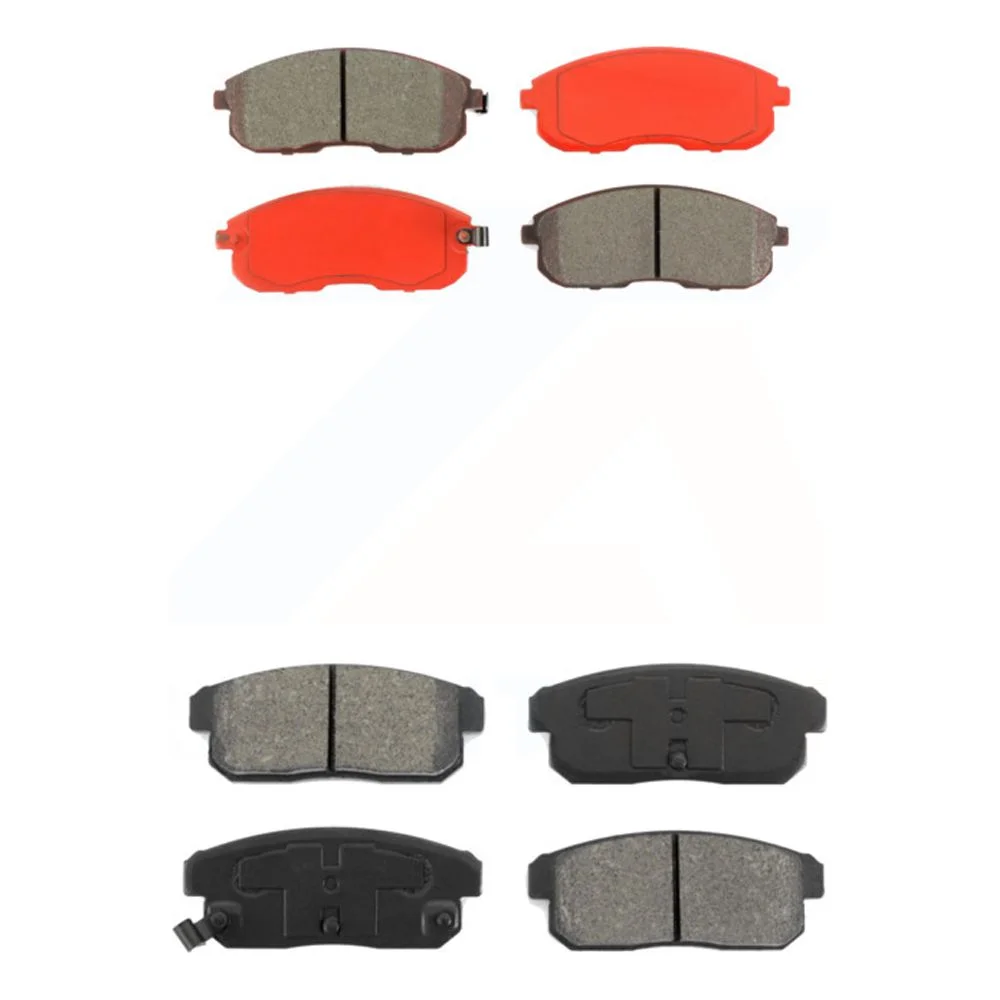 Front Rear Semi-Metallic Brake Pads Kit For Nissan Sentra INFINITI G20 KSM-100289