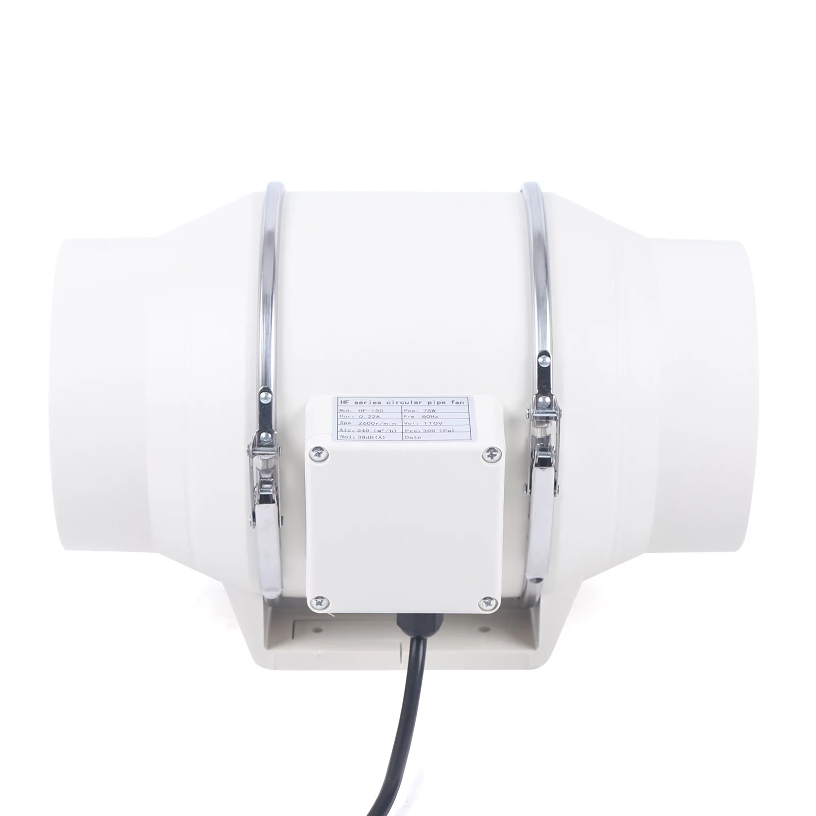 Home Hotel Warehouse Fan Tube Fan With Ball Bearings Tube Ventilated Conduit 110V