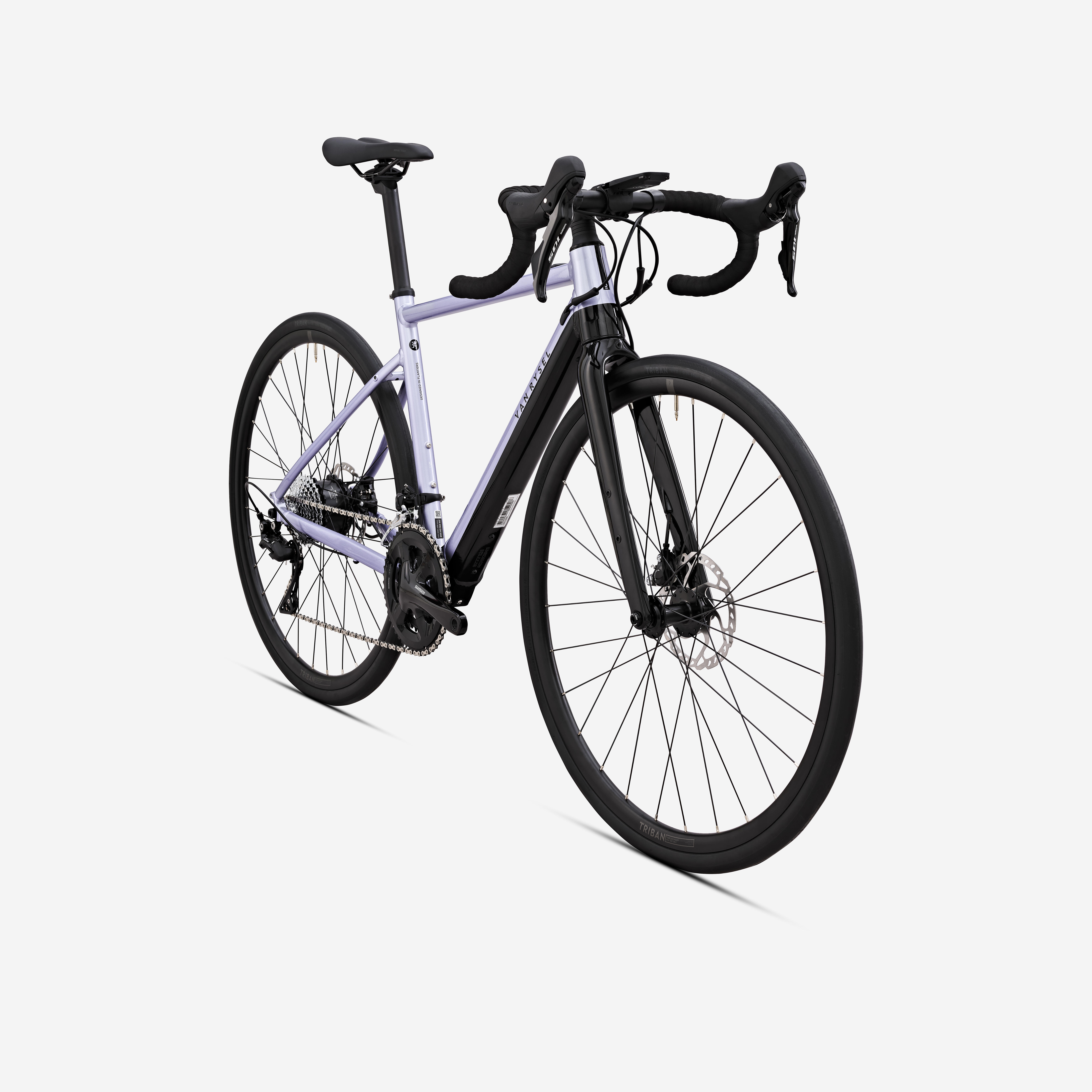 Women's 105 2x11S EAB Road Bike E EDR AF 105 11S - Lilac