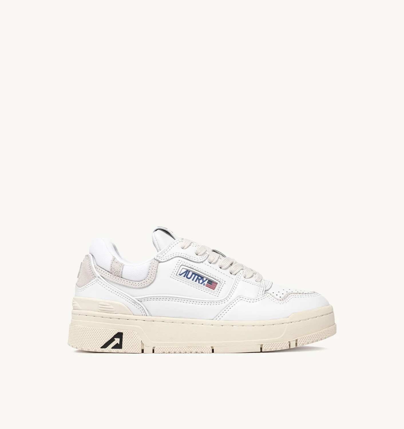 CLC SNEAKERS IN LEATHER COLOR WHITE