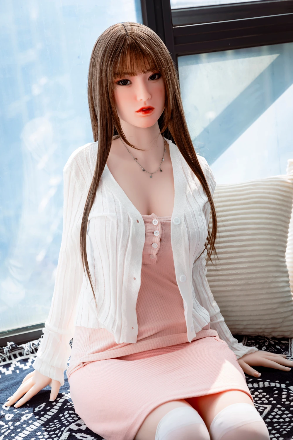 Pure Asian Japanese Sex Doll Chloe 160cm (Free Random 2nd Head)