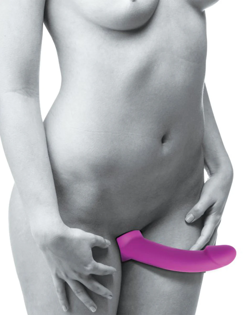 Strap U Evoke Vibrating Strapless Silicone Strap On
