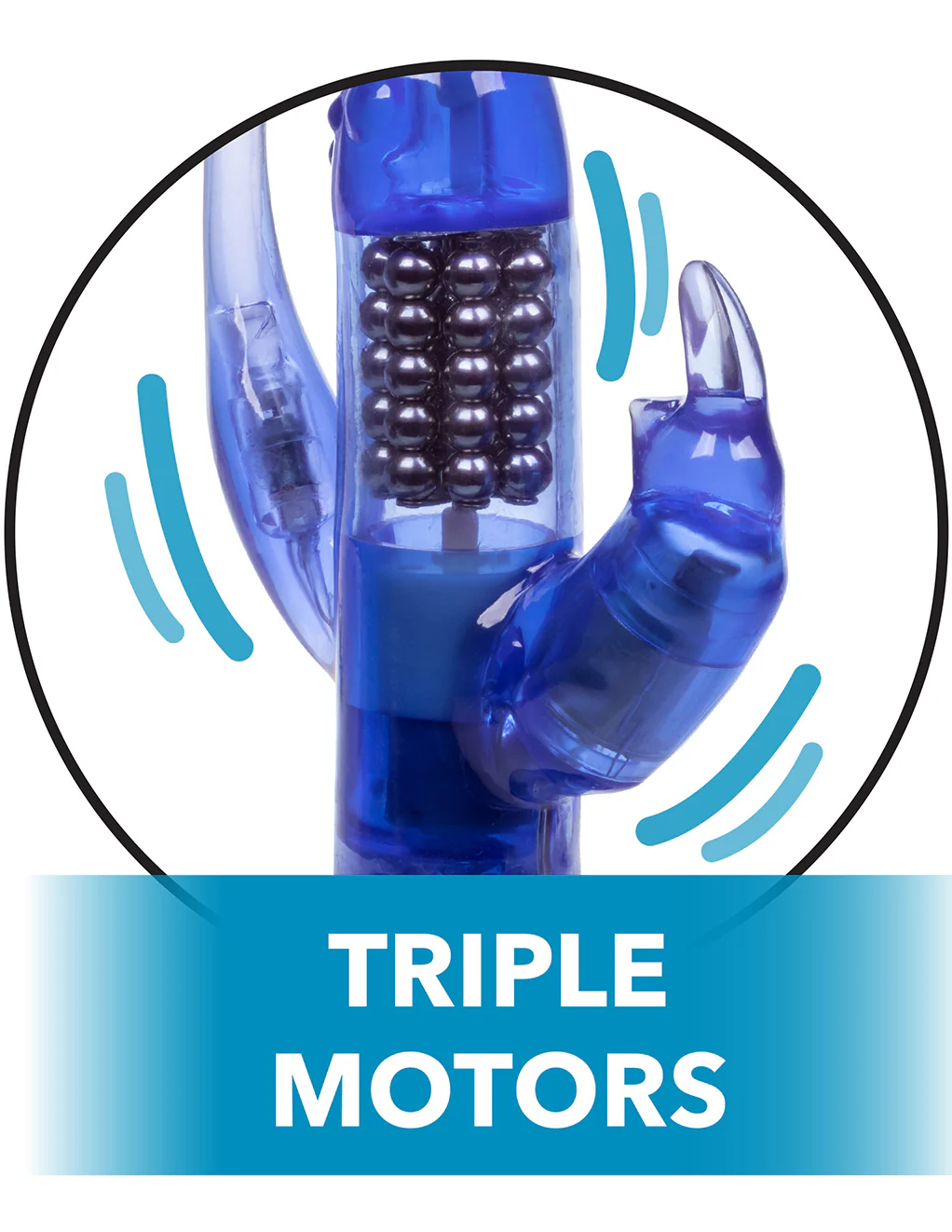 CalExotics Delight Triple Orgasm Vibrator