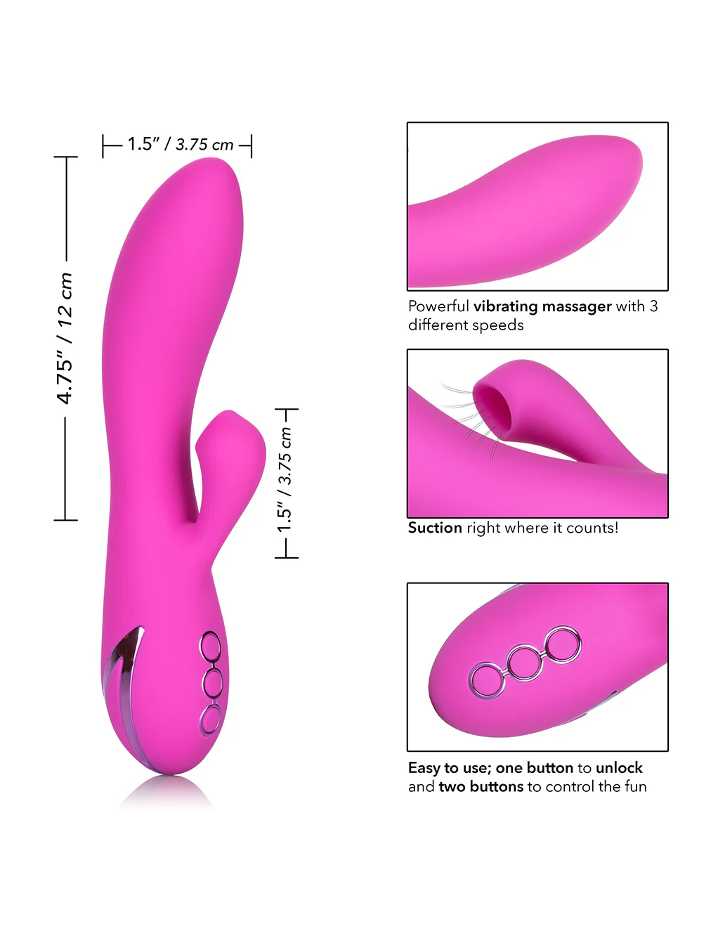 California Dreaming Malibu Minx Dual Vibrator