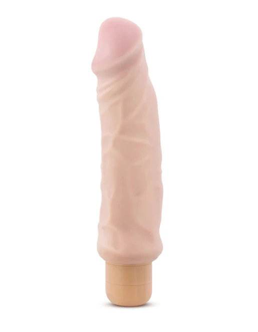 Au Naturel Home Wrecker Vibrating Dildo Flesh
