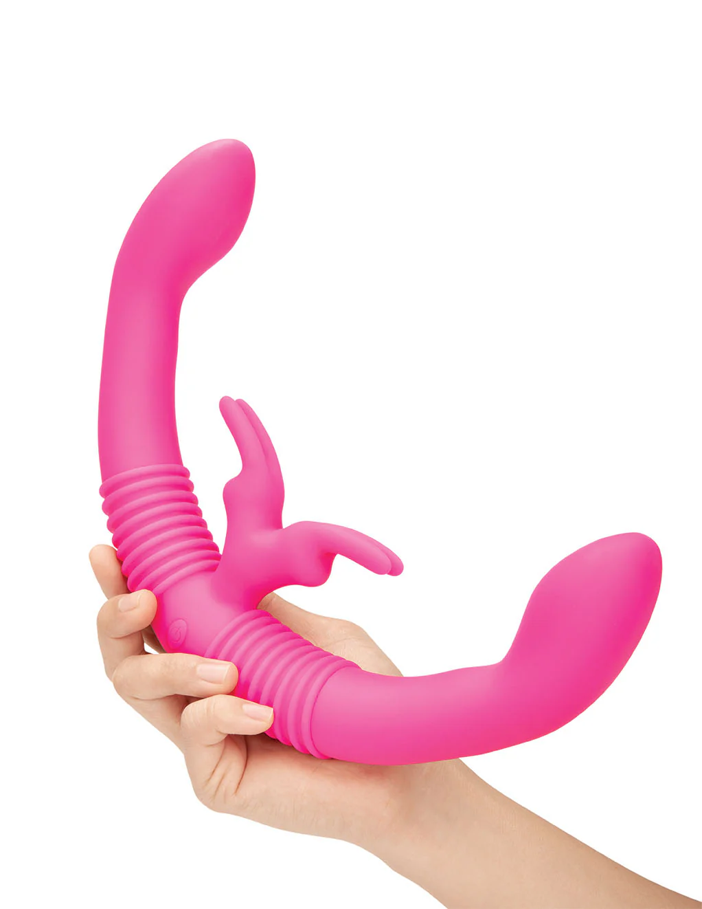 Together Vibrating Rabbit Double Dildo