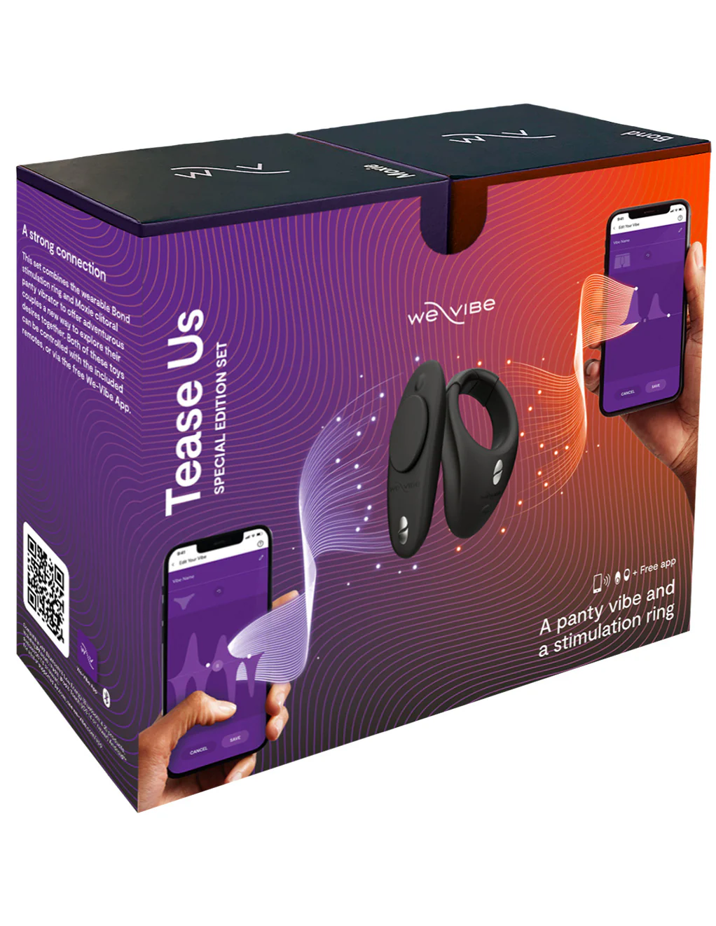 We-Vibe Tease Us Set Moxie+Bond
