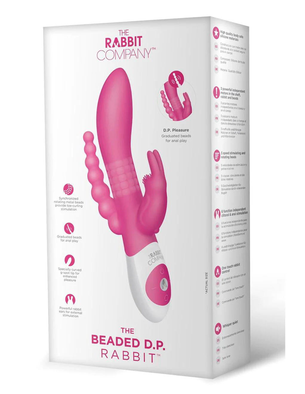 The Rabbit Company Beaded DP Vibrator